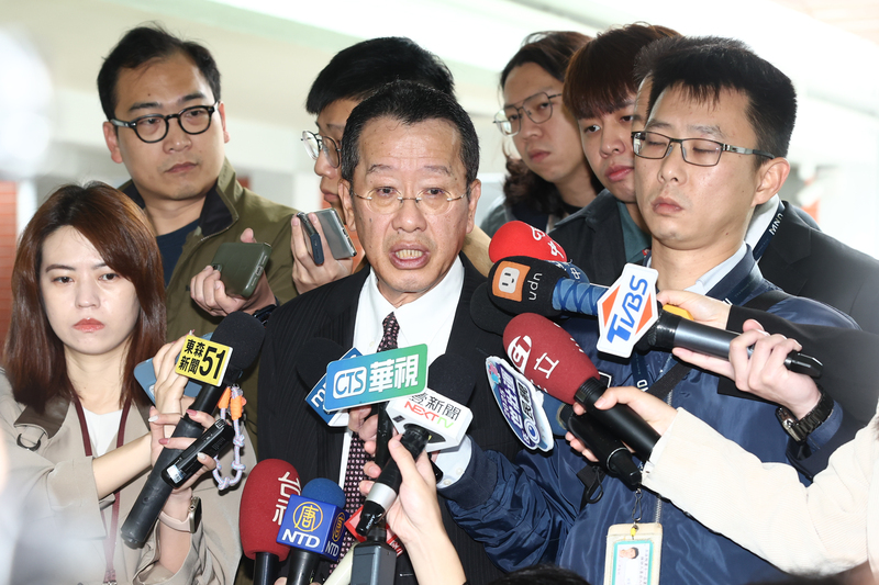 (자료 사진, 2025.03.07. 입법원) 구리슝(顧立雄) 국방부 장관 - 사진: CNA