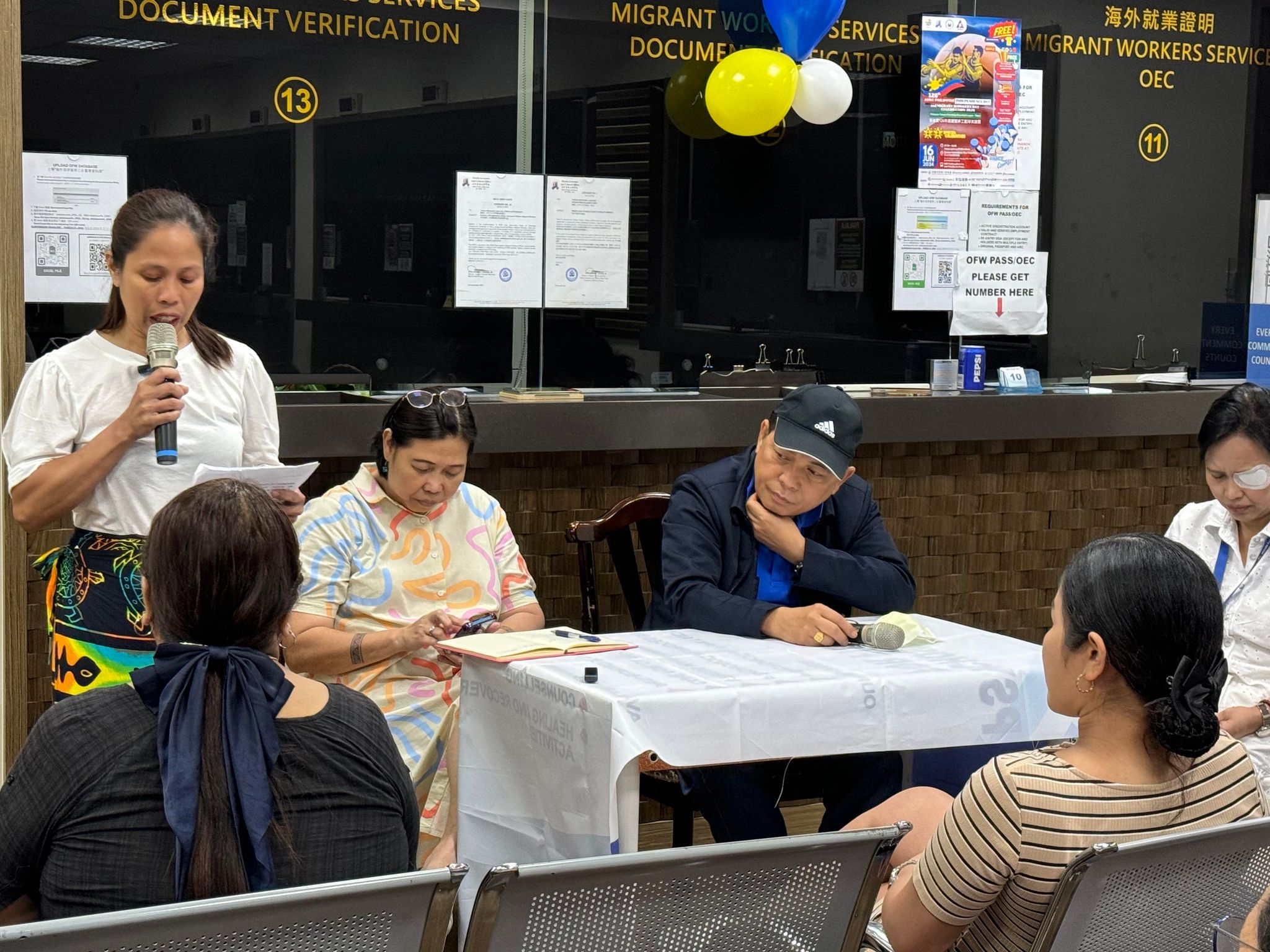 NDWU,FWAT at SPA ay nakipagpulong sa MECO Officials para talakayin ang Labor Insurance. (Photo: Lennon Wong)