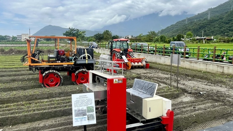 ผลผลิตกุยช่ายในฮัวเหลียนลดลงเนื่องจากขาดแคลนแรงงาน สถานีวิจัยเกษตรเร่งพัฒนาเครื่องจักรช่วยเหลือเกษตรกร