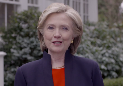 美國前國務卿希拉蕊(Hillary Clinton)公開支持自由黨(Liberals)的現任總理杜魯道(Justin Trudeau)。(檔案照片)