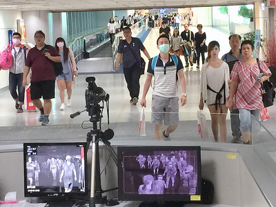 韓國仁川市1名58歲導遊25日確診感染2019年冠狀病毒疾病(COVID-19，武漢肺炎)，根據調查，這名導遊今年1月下旬曾服務過台灣、中國及香港遊客。(圖：中央社)