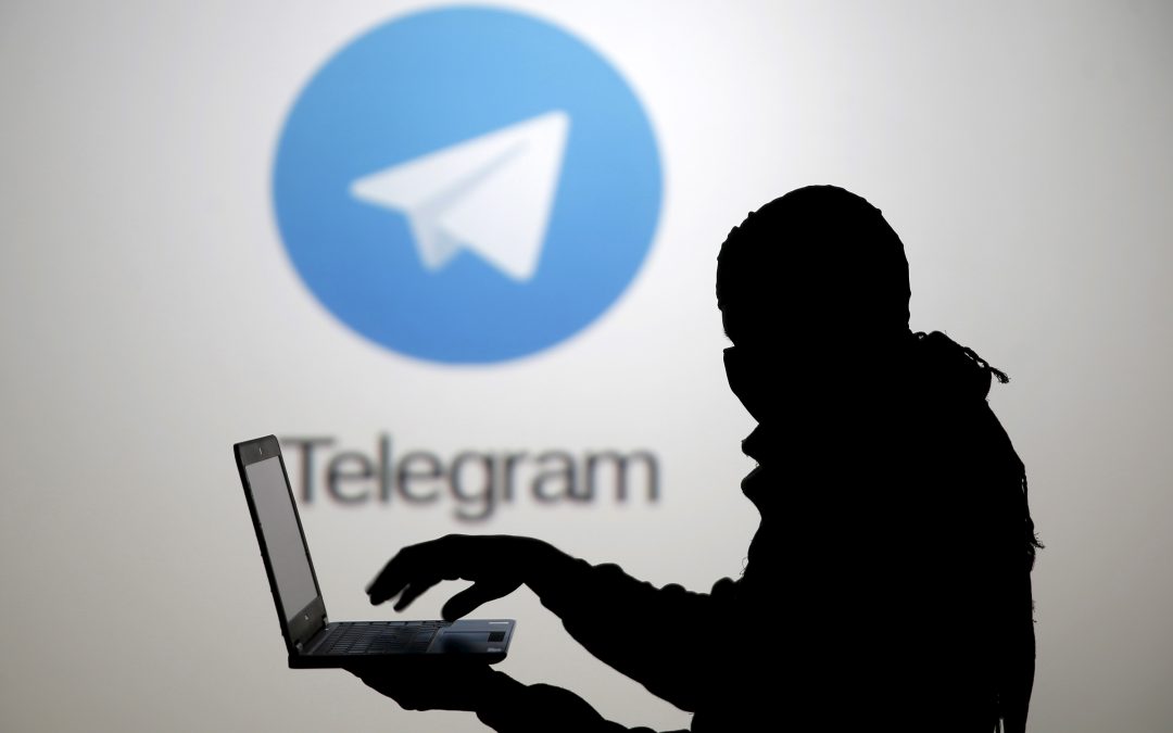 港府擬禁用Telegram。 (網路圖片)