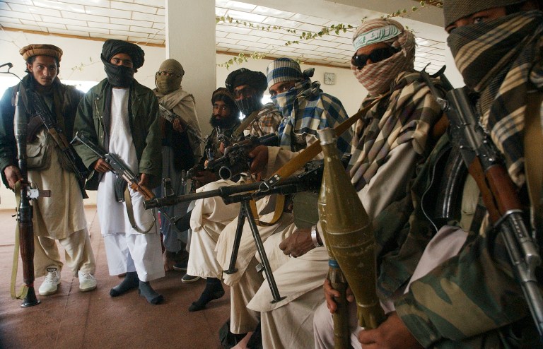 阿富汗塔利班(Taliban)游擊隊(資料照片/AFP)