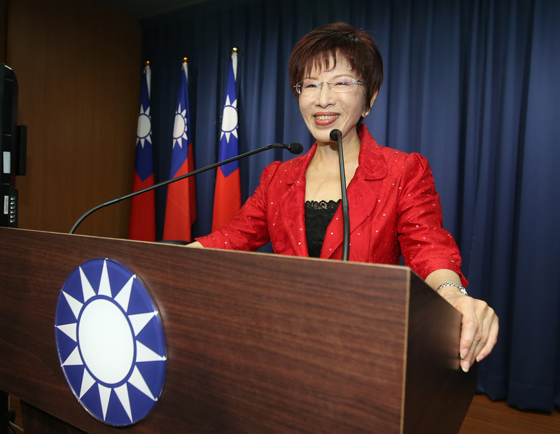 中國國民黨前主席洪秀柱。(圖：中央社檔案照片)