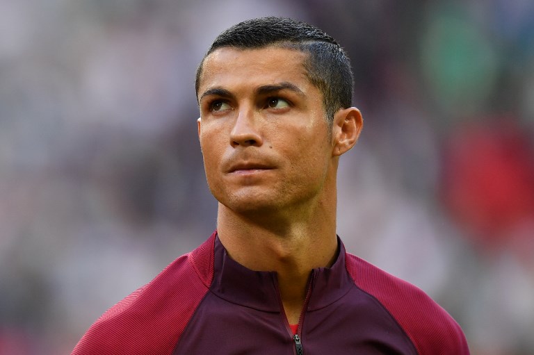 葡萄牙球星羅納多(Cristiano Ronaldo，C羅)。(AFP)