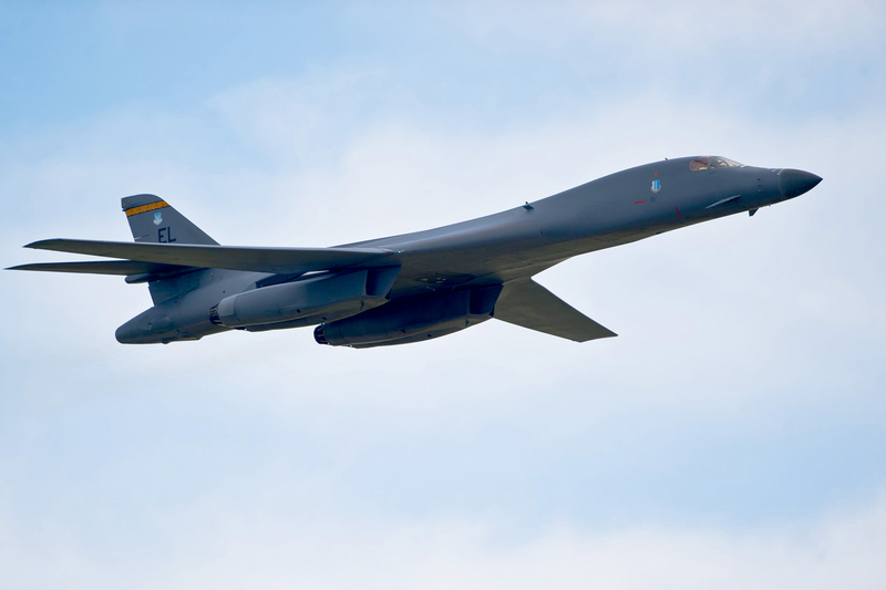 B-1B轟炸機同型機。美國空軍官網資料照。(圖：中央社)