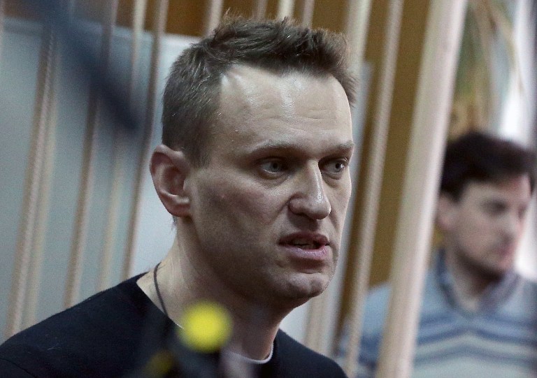 俄羅斯反對派領袖納瓦尼(Alexei Navalny) (AFP)