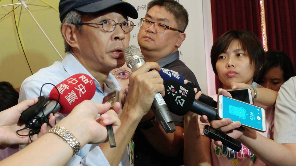 香港銅鑼灣書店前店長林榮基來台參與座談(劉玉秋攝)