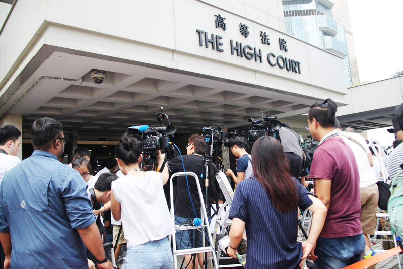 TVB遭反送中攻擊，港高院拒發臨時禁制令。(圖：中央社檔案照片)