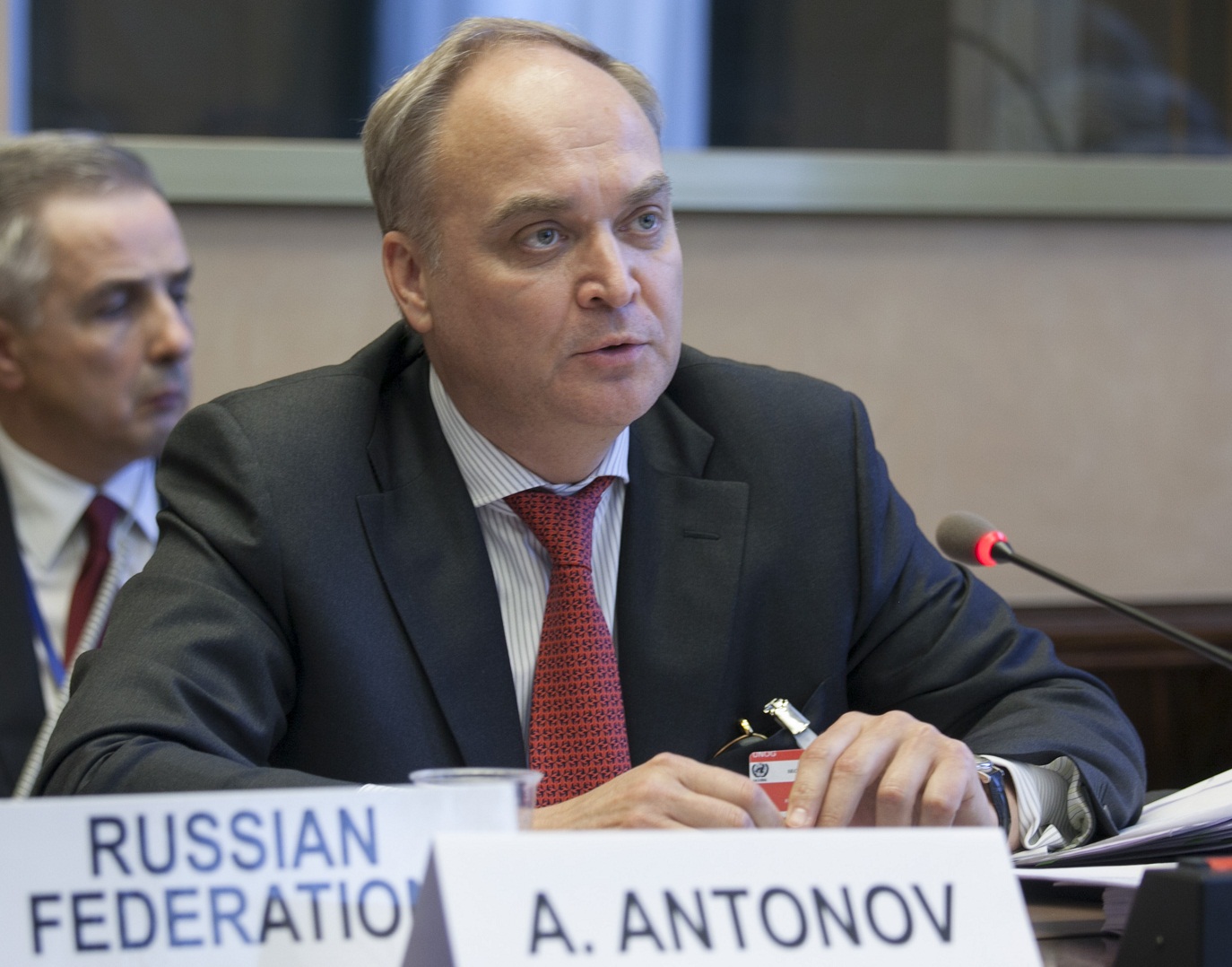 俄羅斯駐美國大使安托諾夫(Anatoly Antonov)。(圖：維基百科)