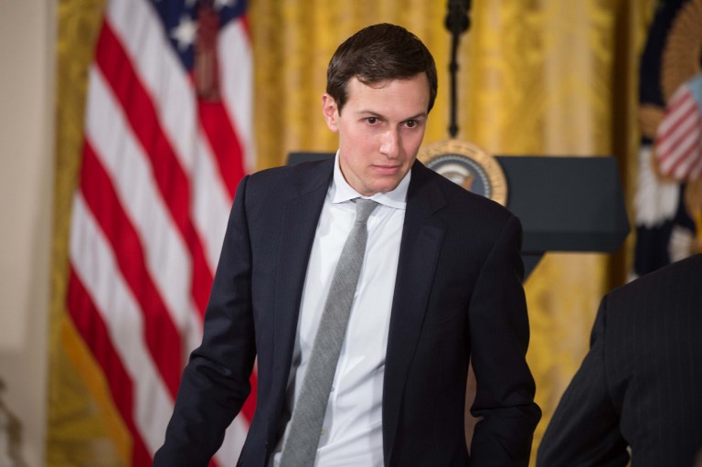 美國總統川普(Donald Trump)的女婿庫許納(Jared Kushner) (資料照片/AFP)