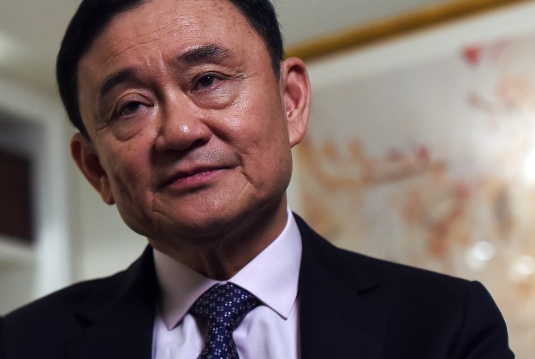 泰國前總理戴克辛(Thaksin Shinawatra)(AFP/檔案照片)