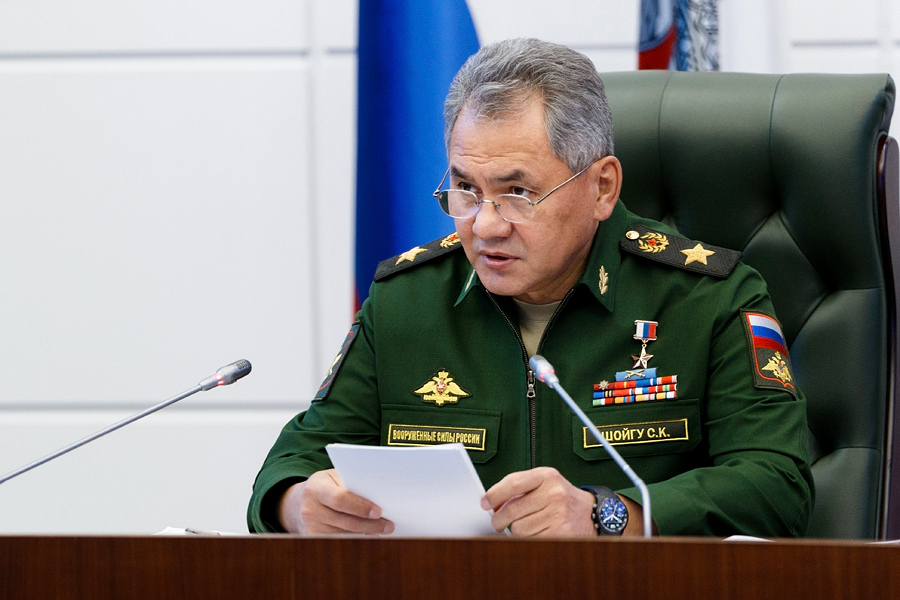 俄羅斯國防部長蕭依古(Sergei Shoigu)(圖：俄羅斯國防部網站)