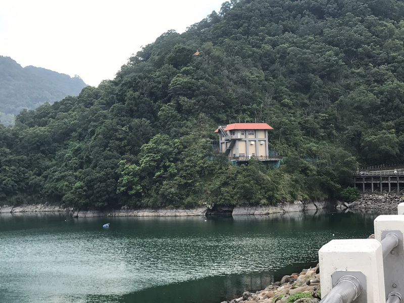 翡翠水庫在今天下午水庫水位約156公尺，水庫有效蓄水量2億1739萬立方公尺，蓄水率為64.8%，至明年1月底前，大台北地區用水無虞。(圖：中央社)