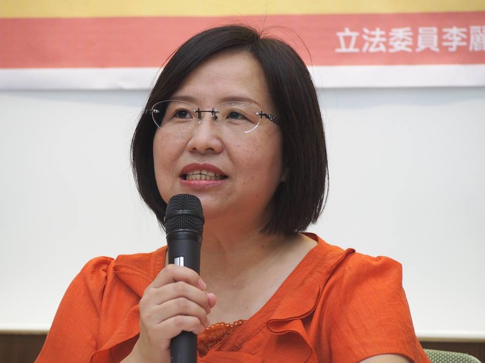 民進黨立委李麗芬。蕭照平攝