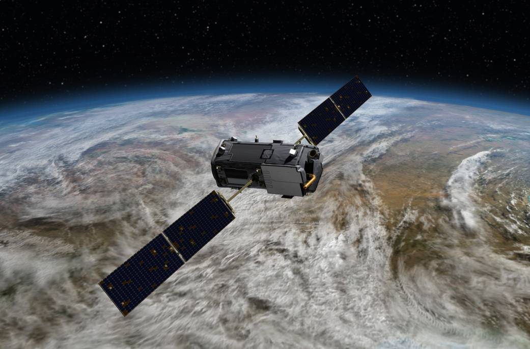 「科學」期刊援引環繞地球運行的NASA衛星數據指出，全球碳排放急遽上升，尤其是在冬季。(圖：NASA)
