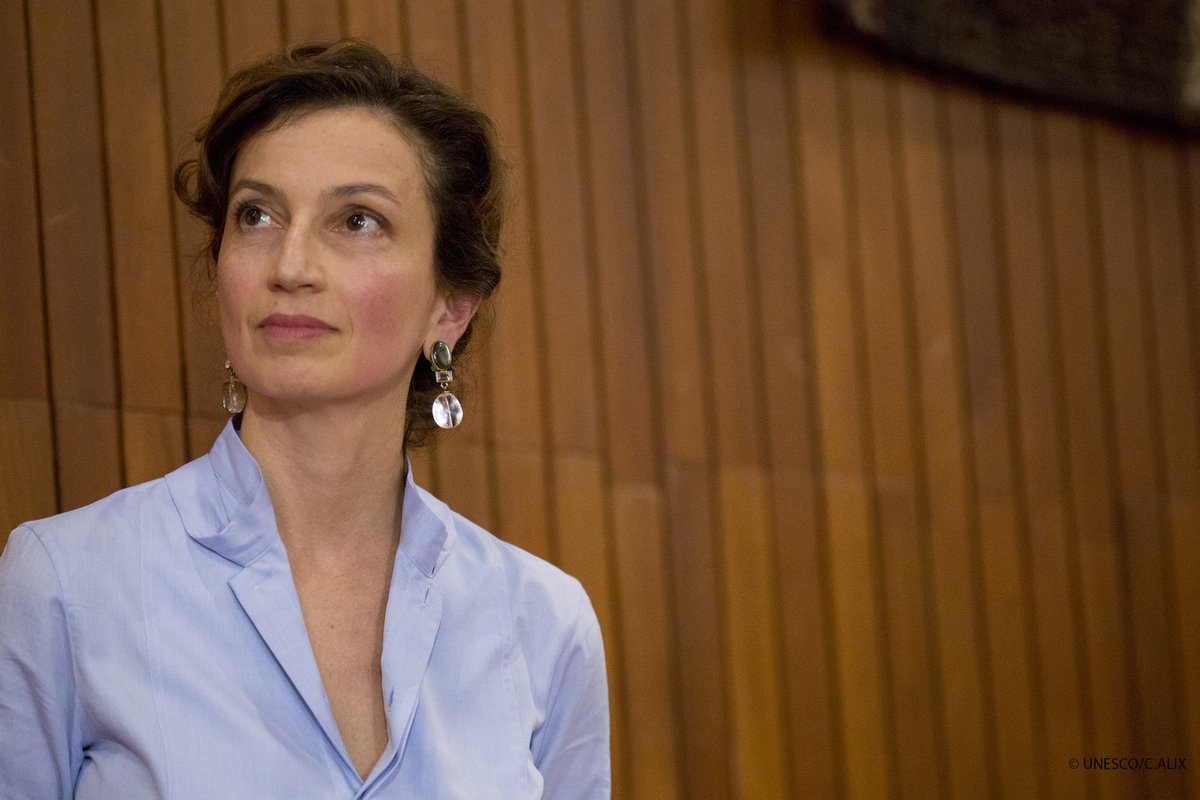 聯合國教科文組織(UNESCO)秘書長阿祖萊(Audrey Azoulay) (圖:UNESCO)