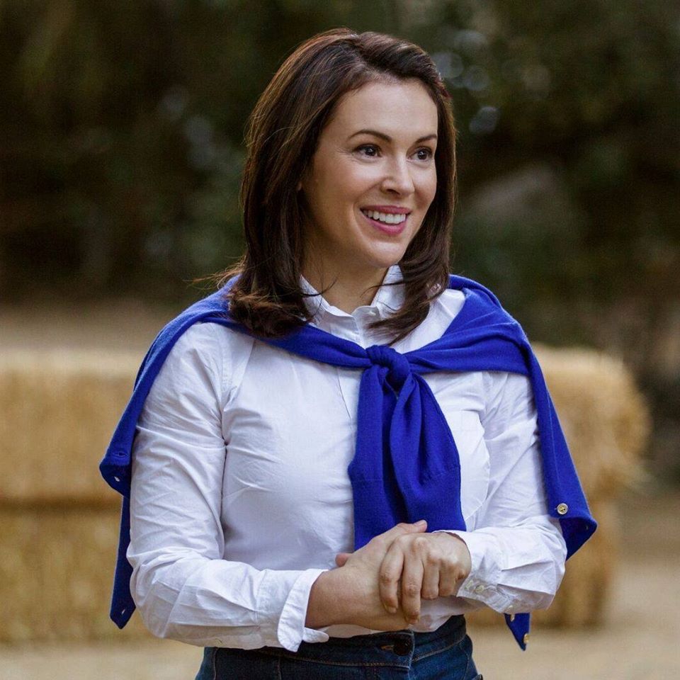 美國女星艾莉莎米蘭諾(Alyssa Milano)(臉書)