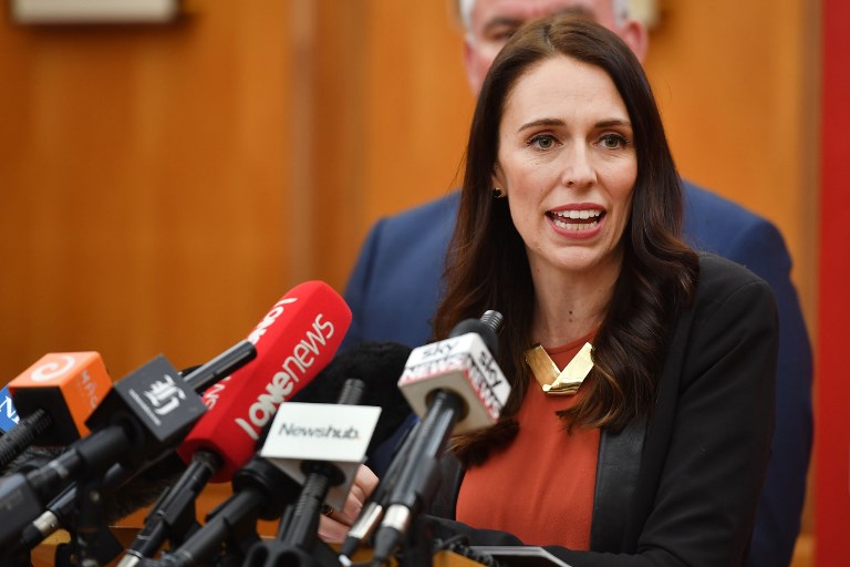 紐西蘭新科總理阿爾登(Jacinda Ardern) (AFP)