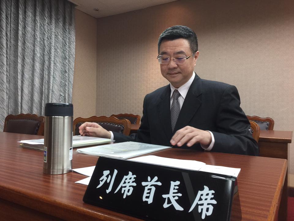 行政院秘書長卓榮泰。蕭照平攝