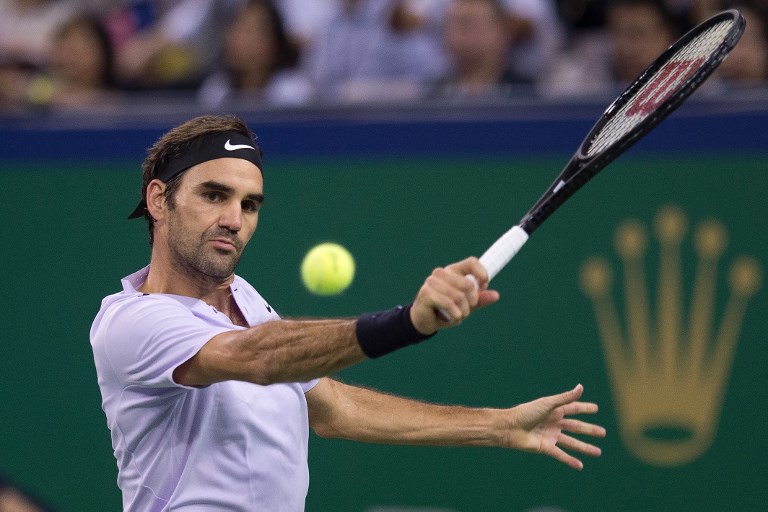 瑞士網球名將費德瑞(Roger Federer) (AFP)