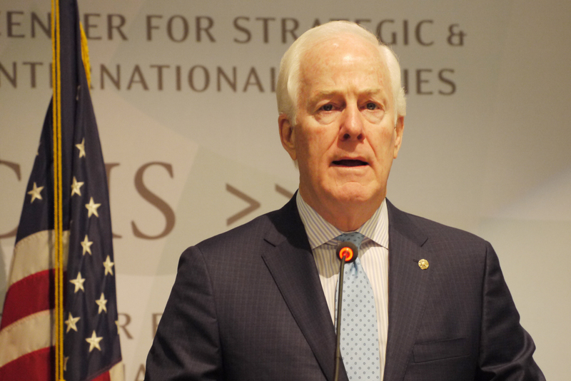 美國聯邦參議員柯寧（John Cornyn）。<br />(圖：中央社)