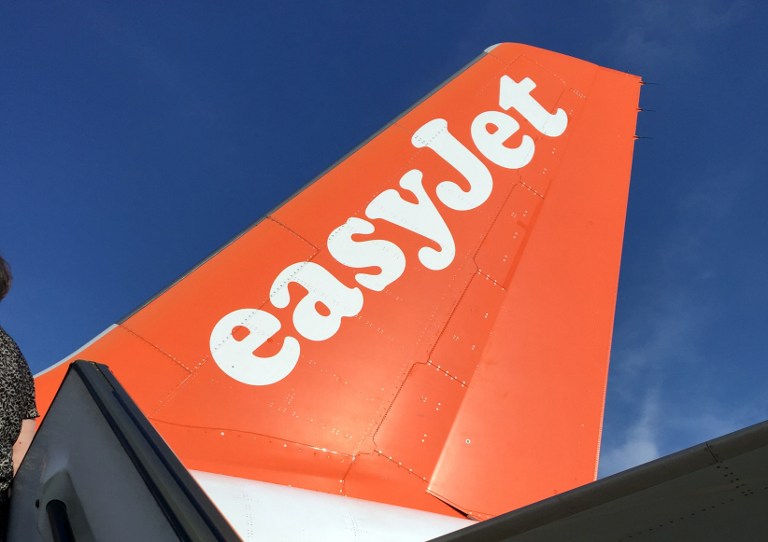 英國廉價航空業者易捷航空(EasyJet)(AFP)