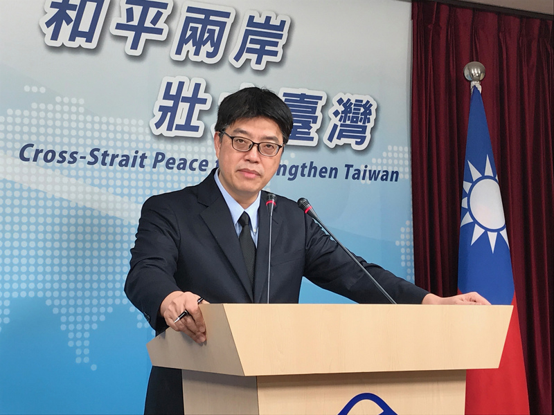 港媒日前引述巴拿馬總統瓦雷拉表示，其他國家可能效仿巴國與台灣斷交、改與中國建交。陸委會副主委兼發言人邱垂正（圖）23日表示，完全不贊同這種「罔顧道義、不負責任的說法」。<br />(圖：中央社)