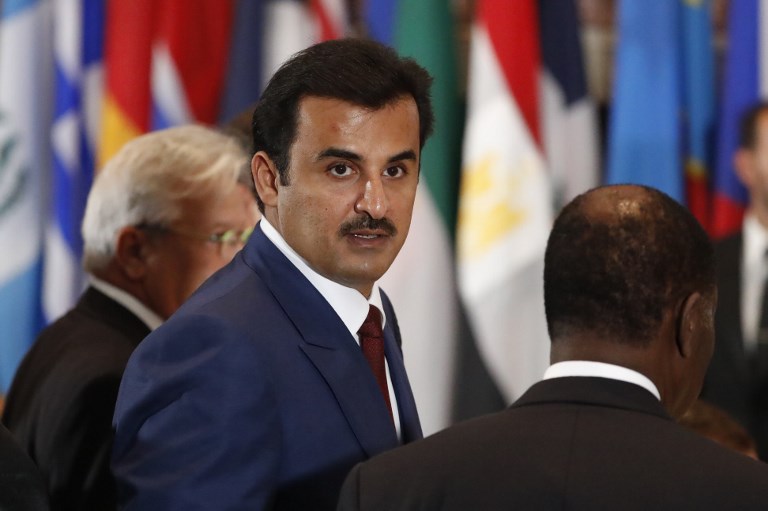 卡達國王塔米姆(Sheikh Tamim bin Hamad Al-Thani) (AFP)