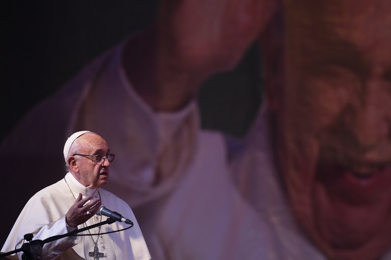 教宗方濟各(Pope Francis)。(AFP)
