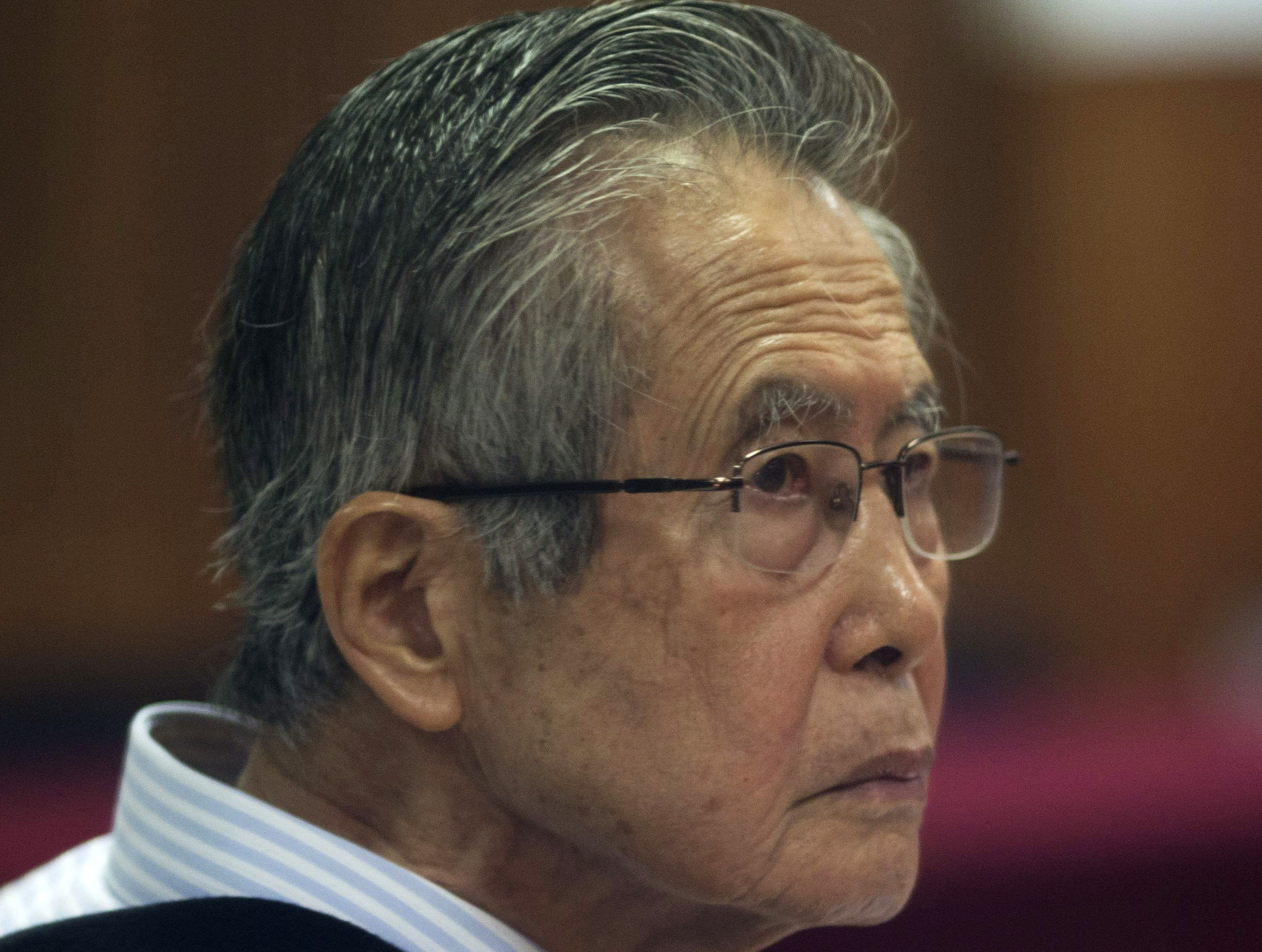 秘魯前總統藤森謙也(Alberto Fujimori) (AP) (達志影像)