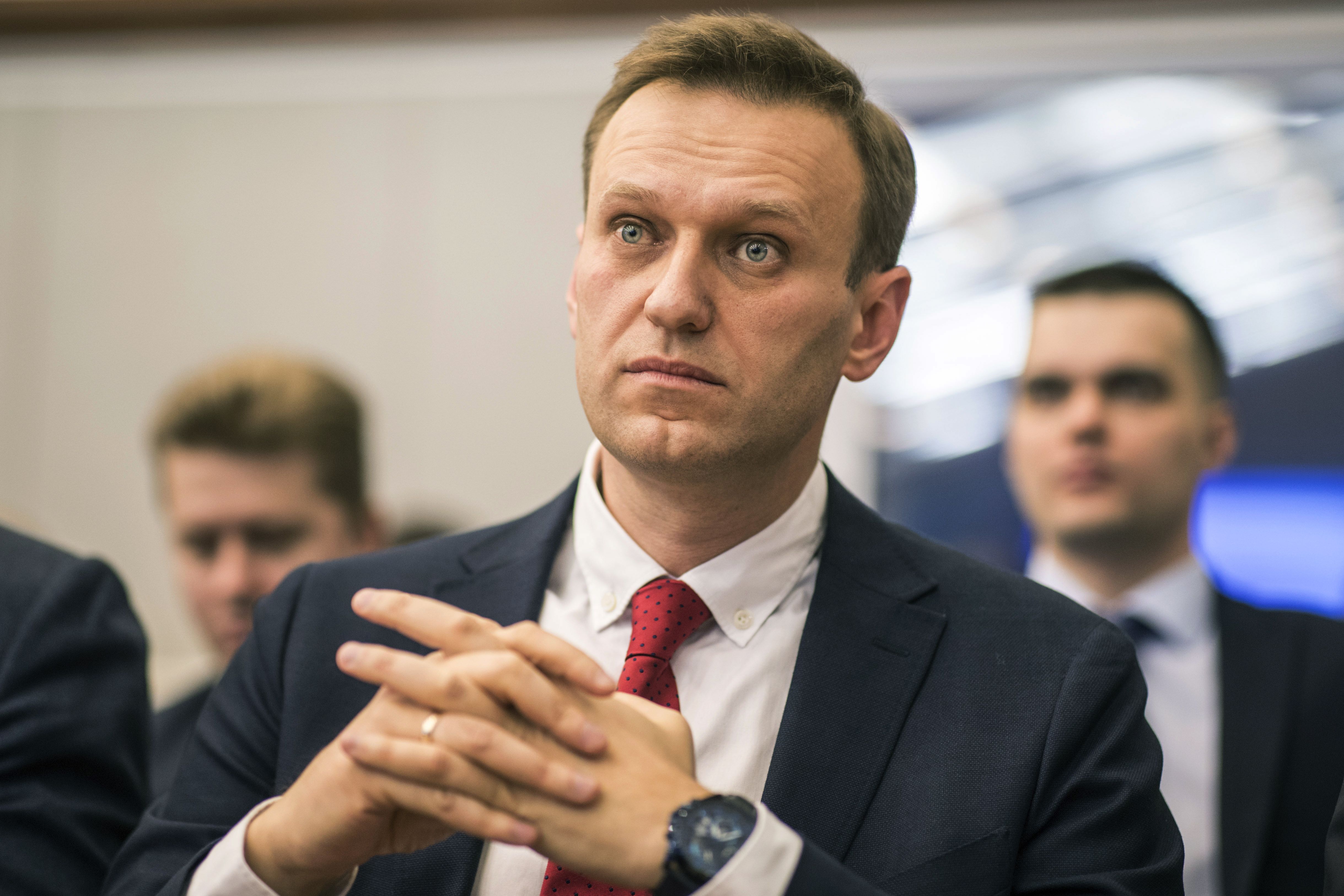 俄羅斯著名的反對派領袖納瓦尼(Alexei Navalny)疑似遭人下毒，性命垂危。(AP)(達志影像)