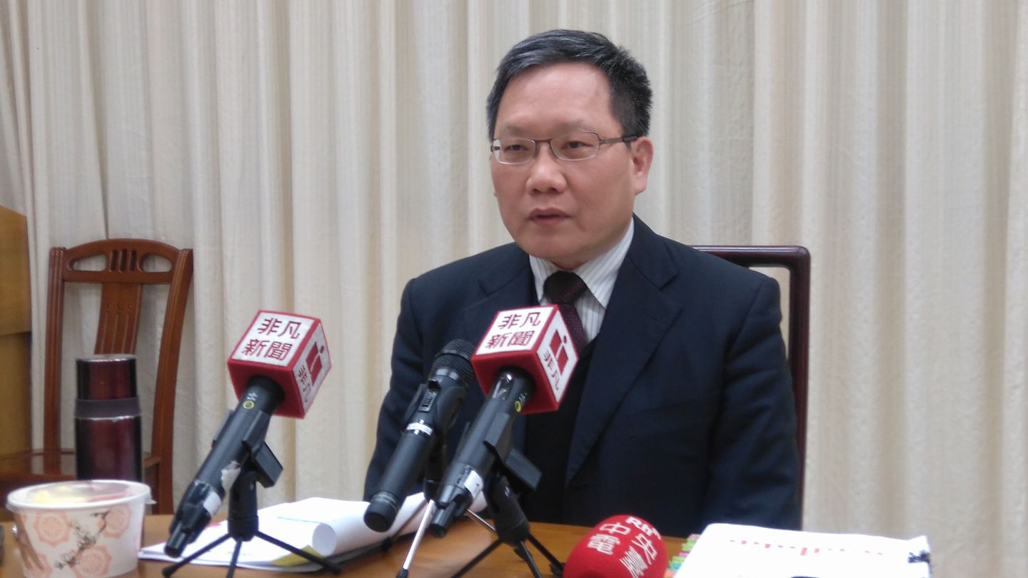 財政部長蘇建榮。（檔案照片/陳林幸虹 攝）