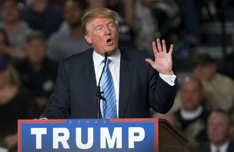 美國總統川普(Donald Trump)兩週內將重啟競選活動。(AFP)