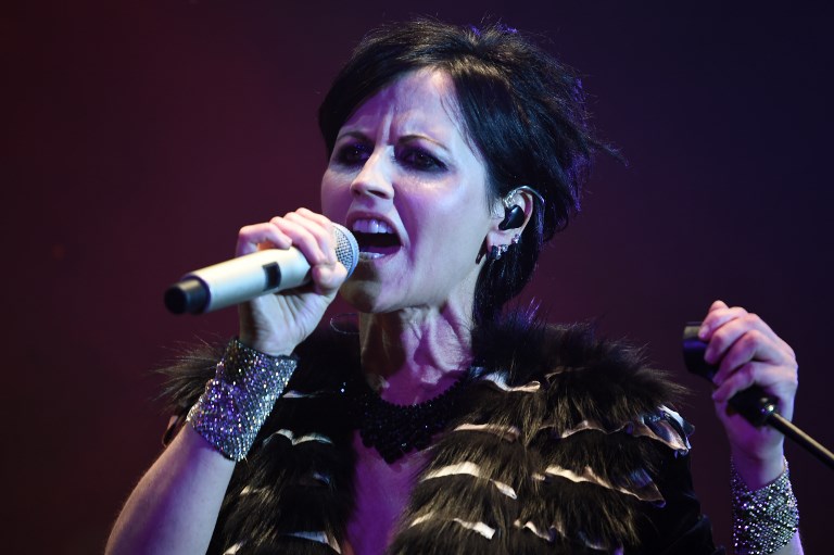 愛爾蘭樂團「小紅莓」(The Cranberries)女主唱桃樂絲歐萊登(Dolores O’Riordan) (AFP)
