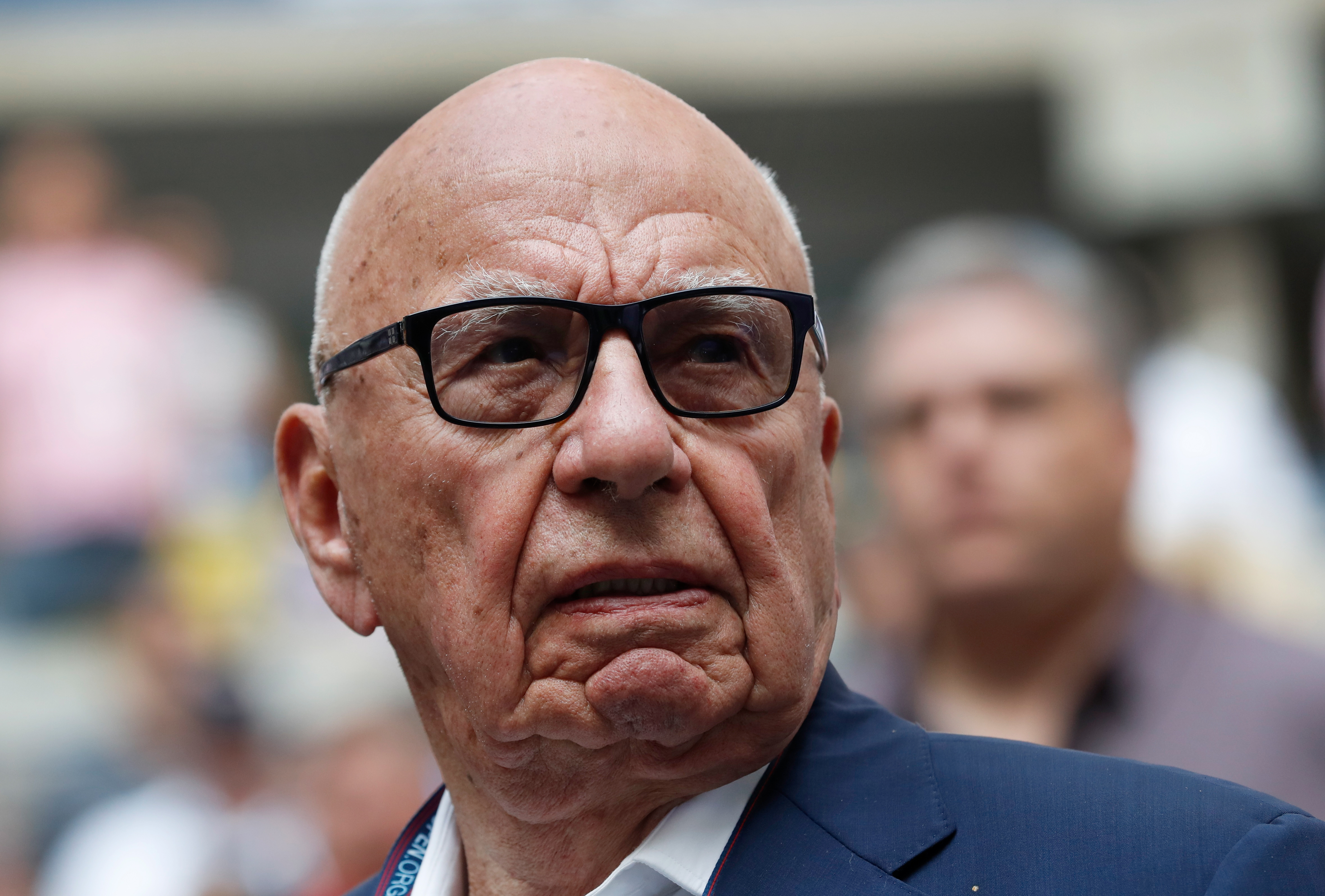 媒體大亨梅鐸(Rupert Murdoch) (路透社/達志影像)