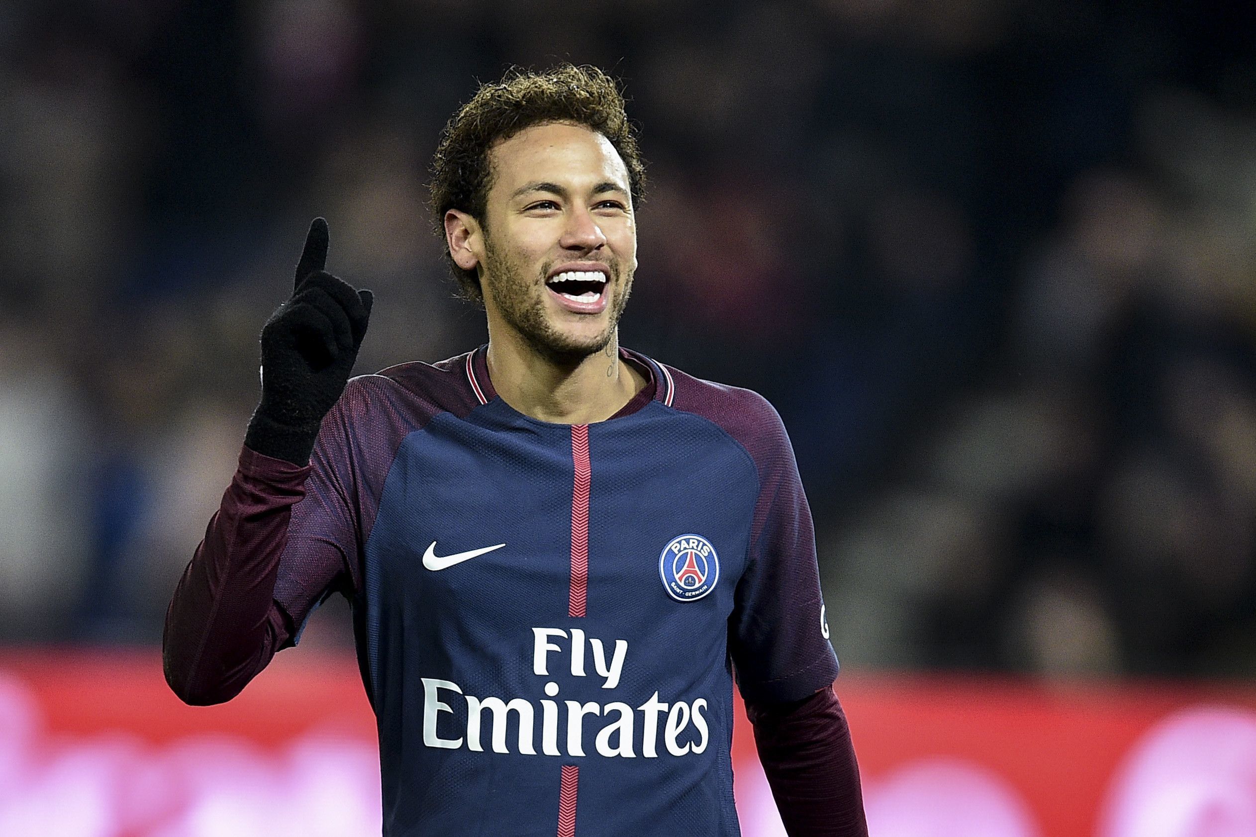 法國甲級足球聯賽勁旅巴黎聖傑曼隊(Paris Saint-Germain，PSG)球星內馬爾(Neymar) (AP/達志影像)