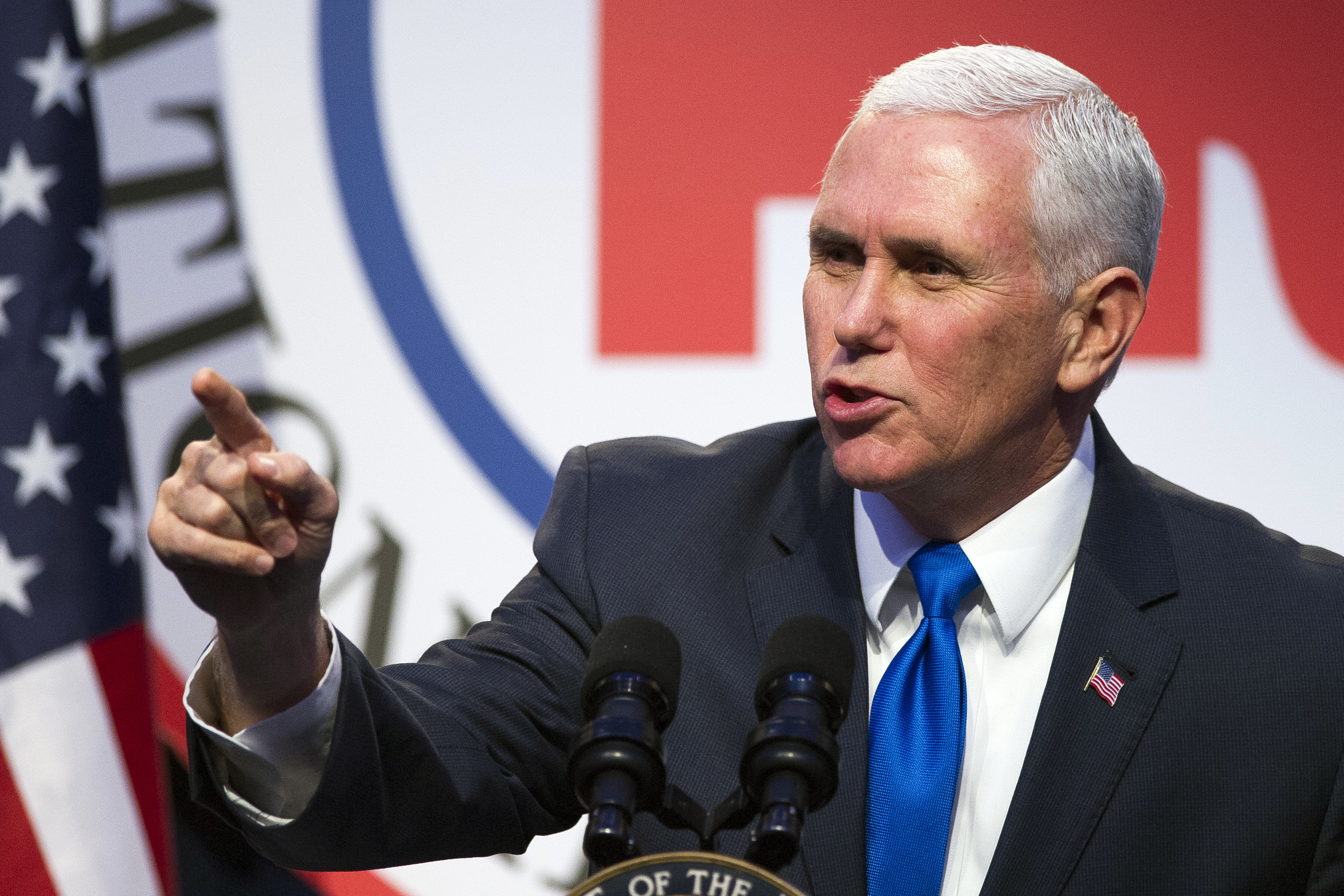 美國副總統彭斯(Mike Pence) (AP/達志影像)