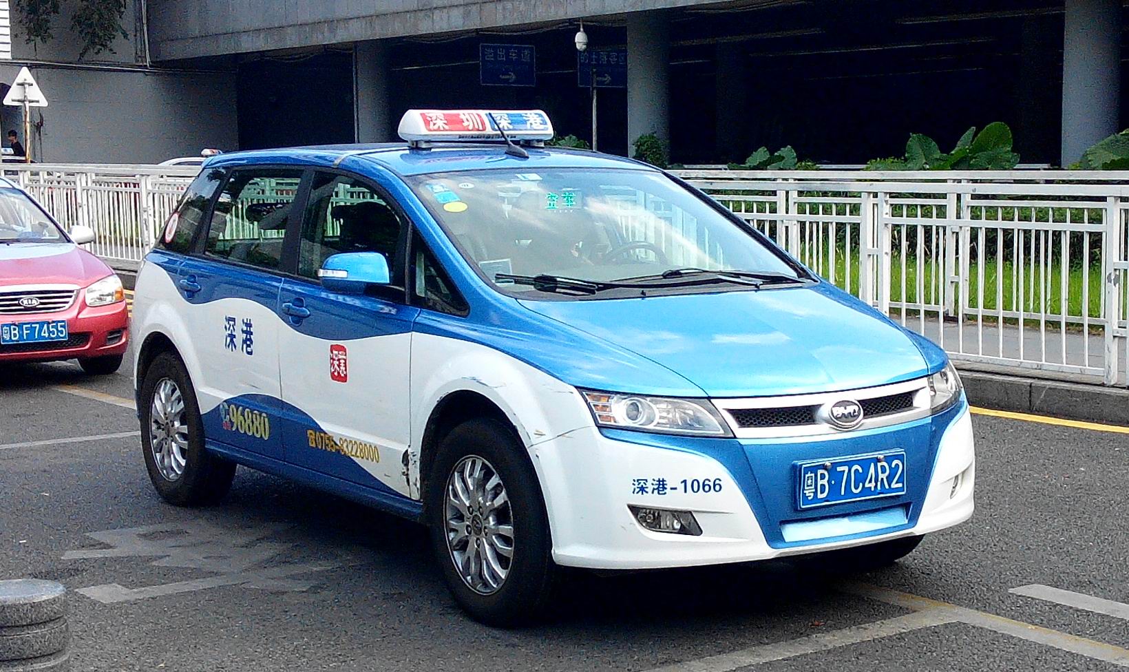 深圳計程車。(圖：維基百科)