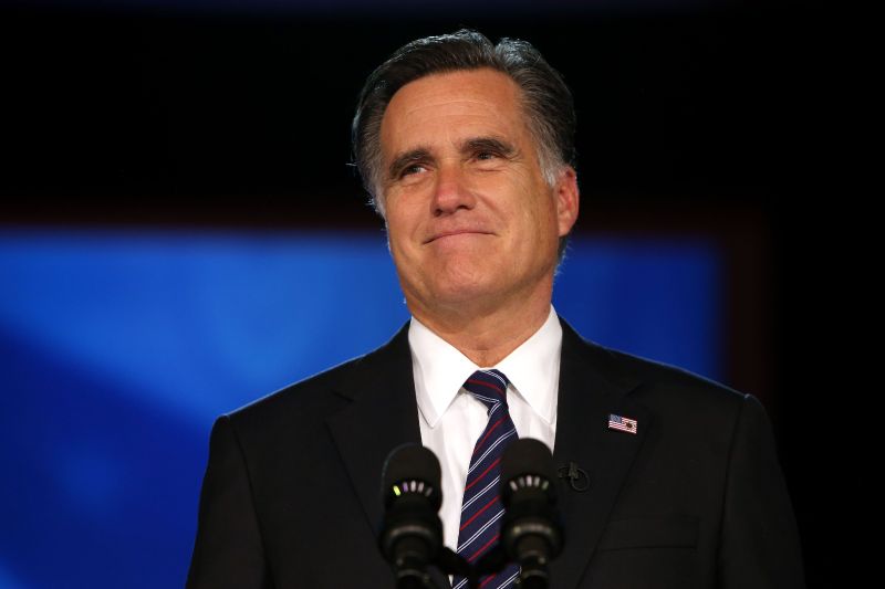 美國共和黨資深聯邦參議員羅姆尼(Mitt Romney)11日在推特上痛批，川普總統為老友兼顧問史東減刑，是「史無前例、歷史性的腐敗」案例。（資料照片/AFP)