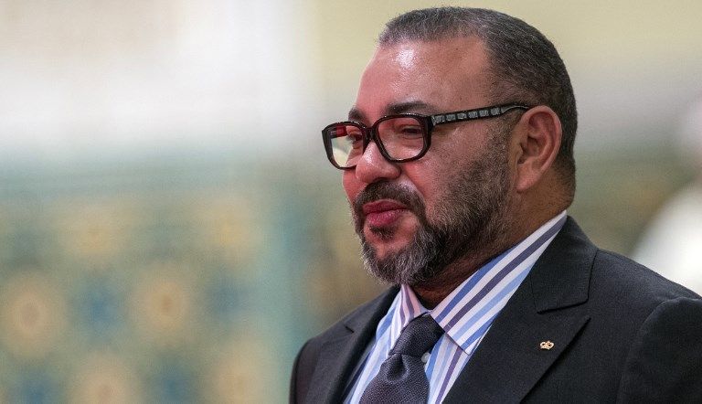 摩洛哥國王穆罕默德六世(King Mohammed VI)(AFP)