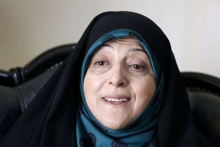 伊朗副總統艾伯特卡(Masoumeh Ebtekar)(AFP)