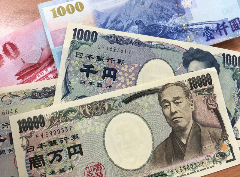 近10個月最甜價位，台幣換日圓迎來0.20。 (中央社檔案照片)