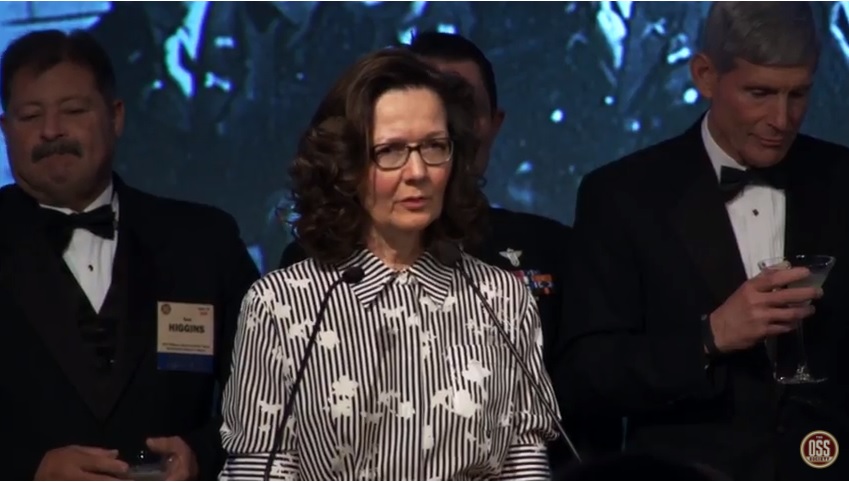 中情局局長哈斯柏(Gina Haspel)。（圖擷自：Youtube）