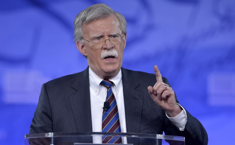 美國前國家安全顧問波頓(John Bolton)。 (AFP)
