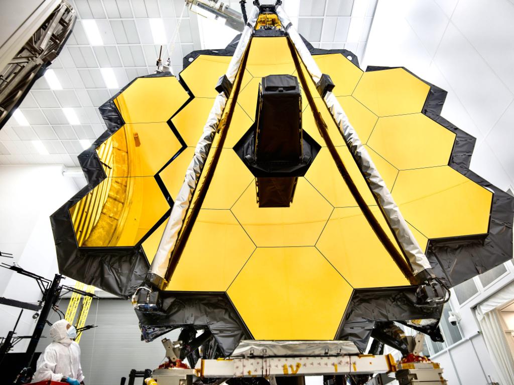 詹姆斯．韋伯太空望遠鏡(James Webb Space Telescope)(圖：取自NASA官網)