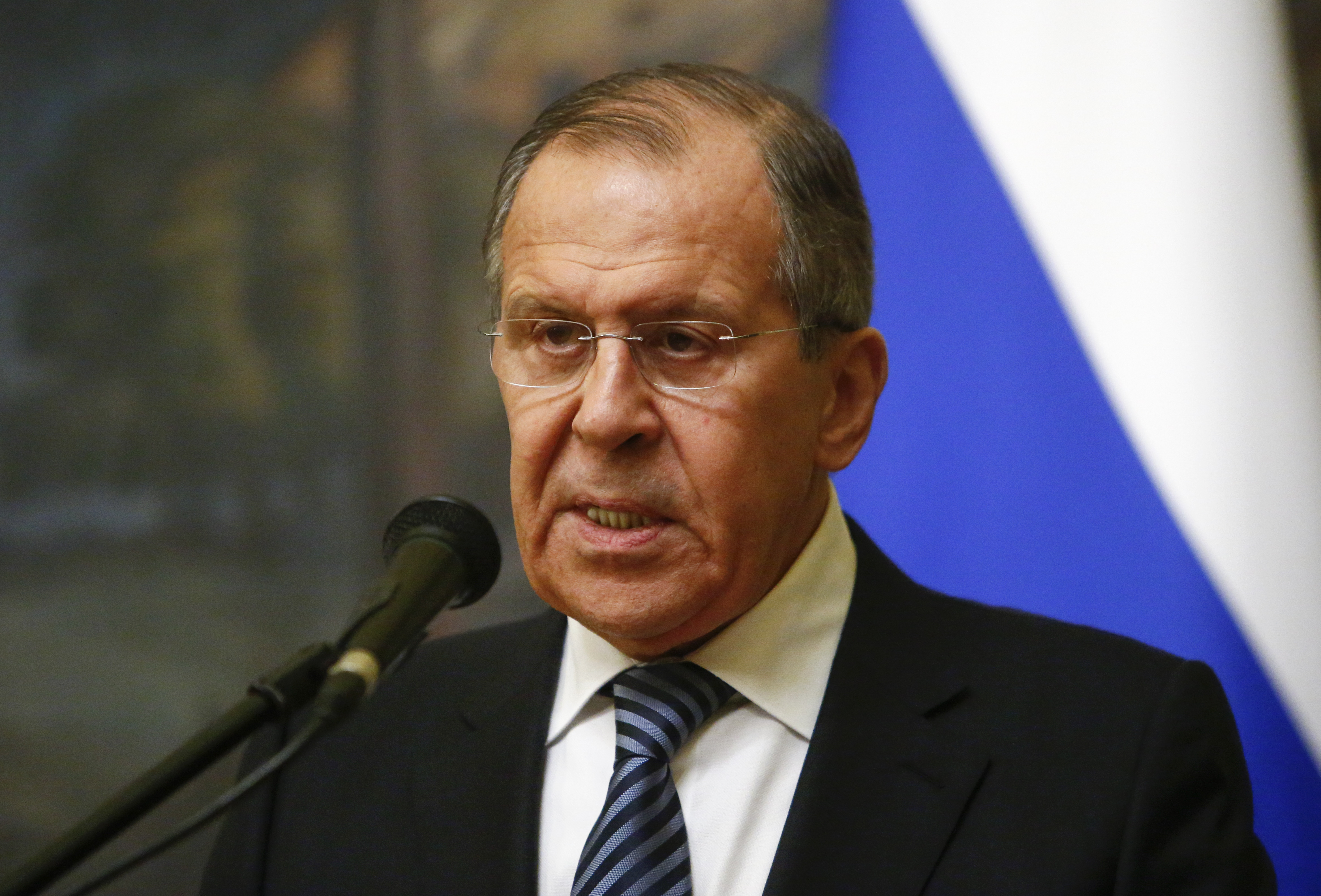 俄羅斯外長拉夫羅夫(Sergei Lavrov) (路透社/達志影像)