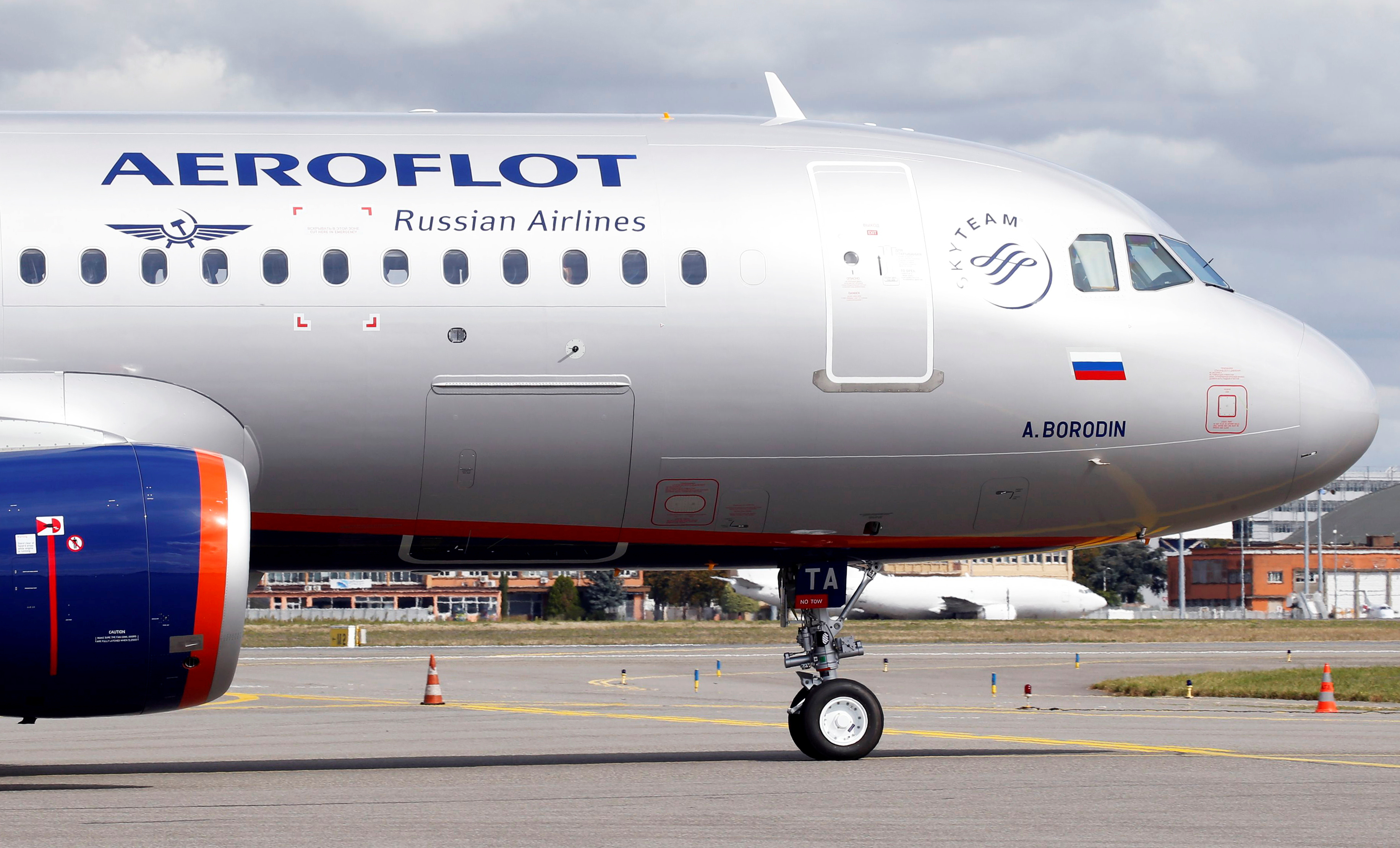 俄羅斯航空公司(Aeroflot)表示，將暫停部分飛往中國的航班。 (路透社/達志影像)
