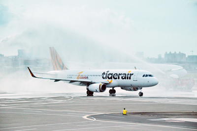 台灣虎航今天(8日)宣布，將於6月7日開航菲律賓巴拉望，是旗下第3條菲律賓航線，初期每週營運3班。(中央社資料照片)