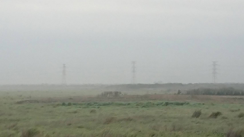 中國沙塵預估會在30日凌晨開始影響台灣空氣品質，環保署提醒國人注意防範。(圖：中央社)